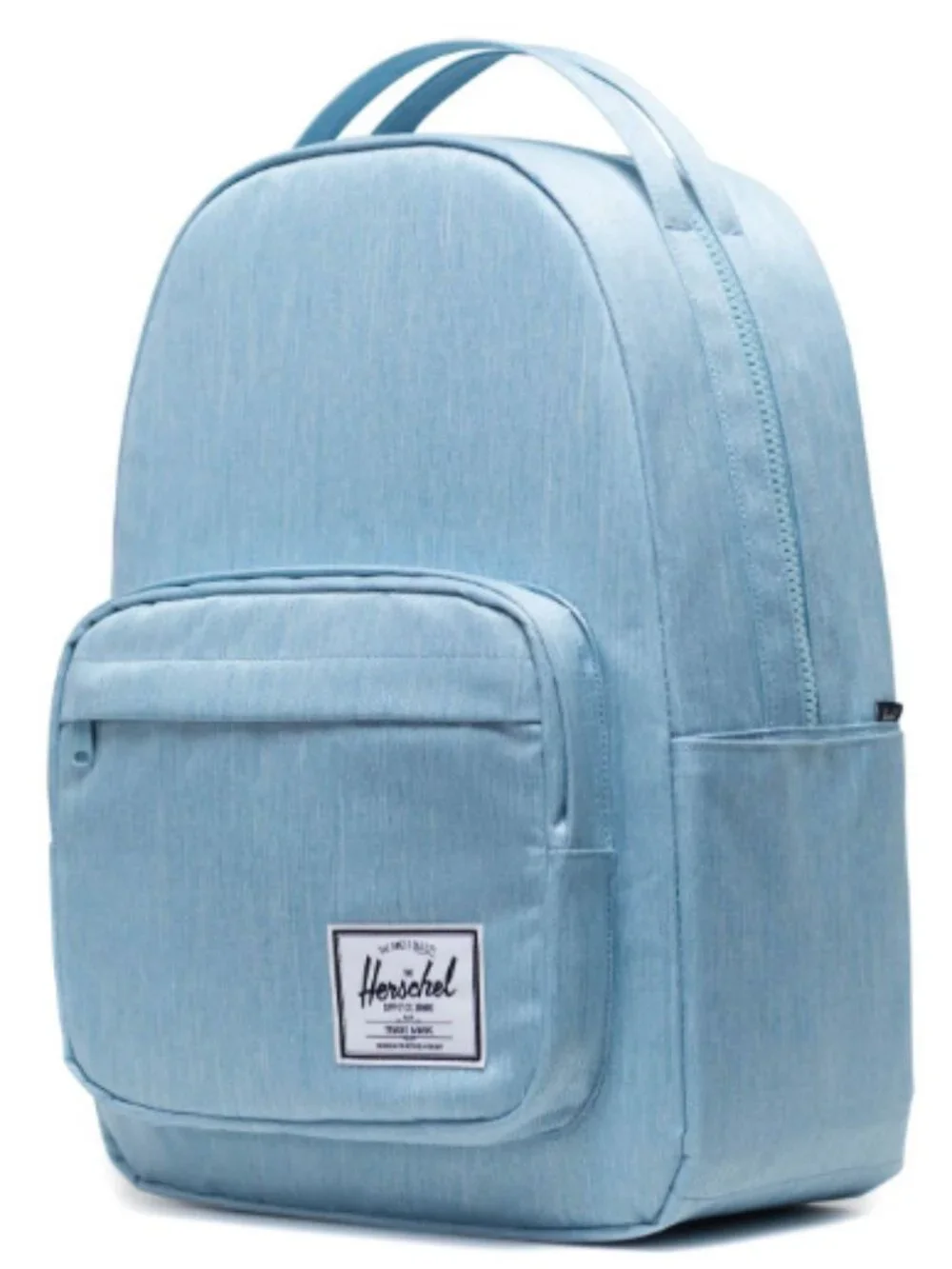 Herschel Miller Backpack Light Denim Crosshatch - NWT